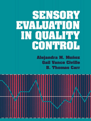 cover image of Sensory Evaluation in Quality Control